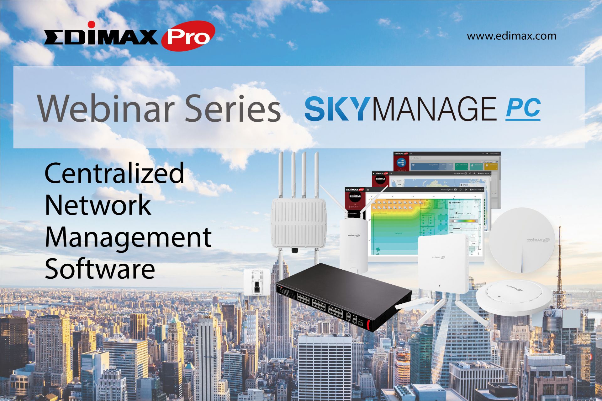 Edimax Pro SkyManage PC webinar