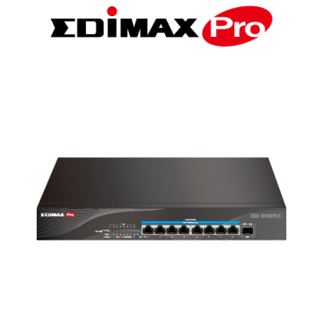 EDIMAX TGS-3109PLX 9-Port 2.5GbE PoE++ Web Smart Switch with 1 10G SFP+ Port