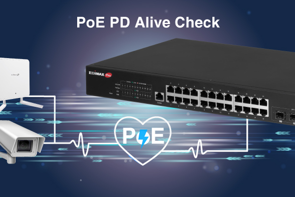 EDIMAX TGS-5428PLX Surveillance VLAN Long Range 24-Port 2.5GbE Gigabit PoE++ 90W 802.3bt Web Smart L2 Switch with 4 SFP+ 10G Ports, PoE PD Alive Check