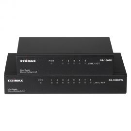 Edimax GS-1008E V2 & GS-1005E 8-Port or 5-Port Gigabit Desktop Switch