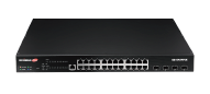 Edimax Pro GS-5424PLX 28-Port Gigabit PoE+ Web Smart  with 4 10GbE SFP+ Ports