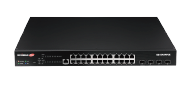 Edimax Pro GS-5424PLC V2 28-Port Gigabit PoE+ Web Smart with RJ45/SFP Combo Ports
