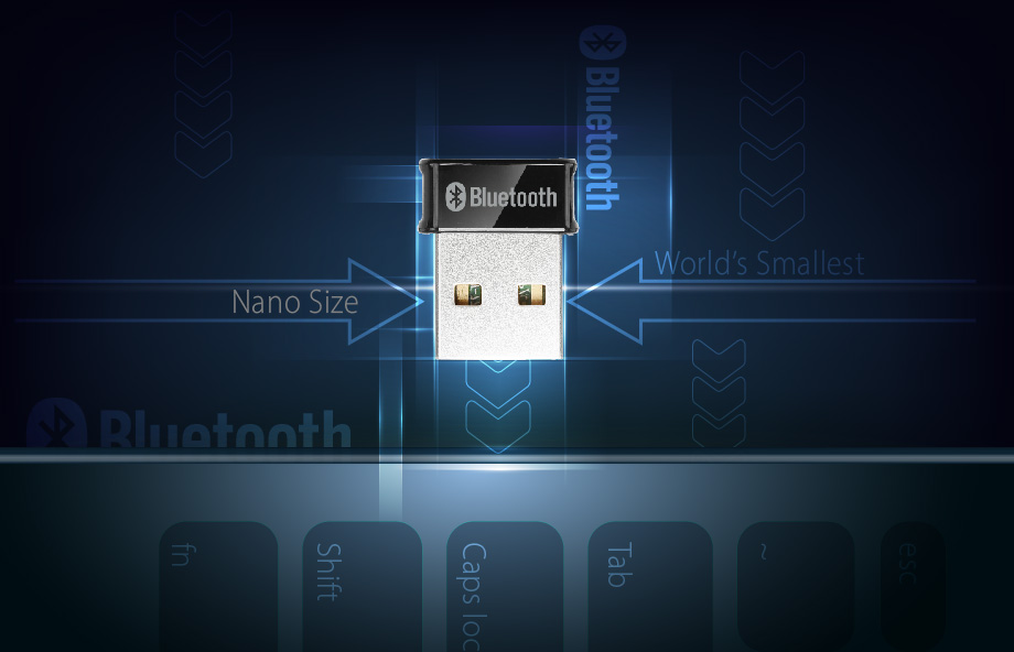 Edimax BT-8500 Bluetooth 5.0 Wireless USB Adapter, BQB Certified, Nano Size