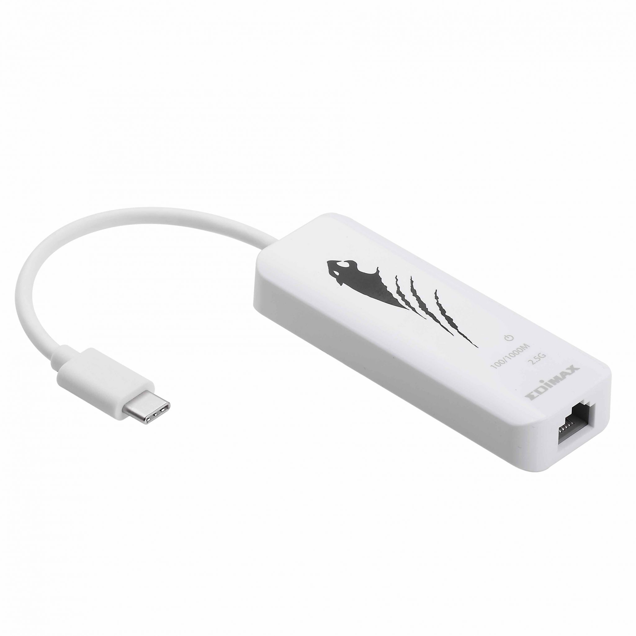Adaptateur USB Type-C/Ethernet Gigabit 2,5G - EDIMAX