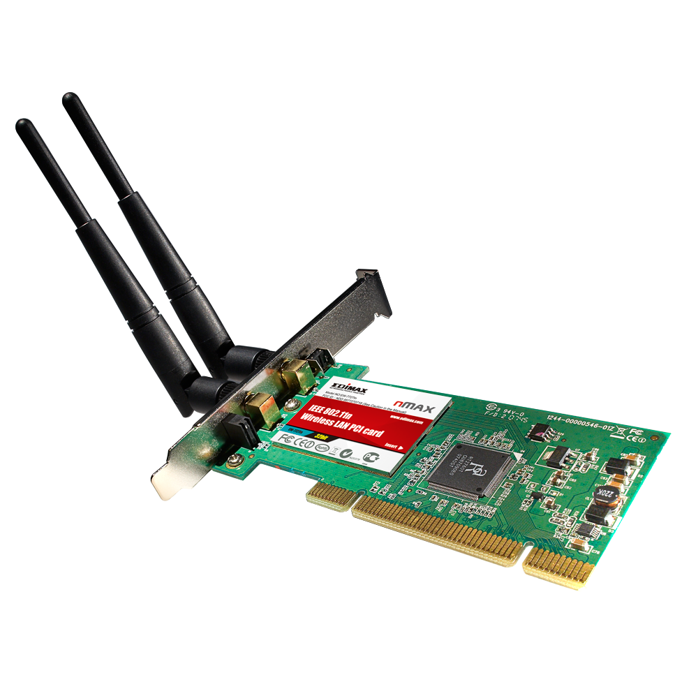 EDIMAX - Legacy Products - Wireless Adapters - Wireless 802.11n PCI Adapter