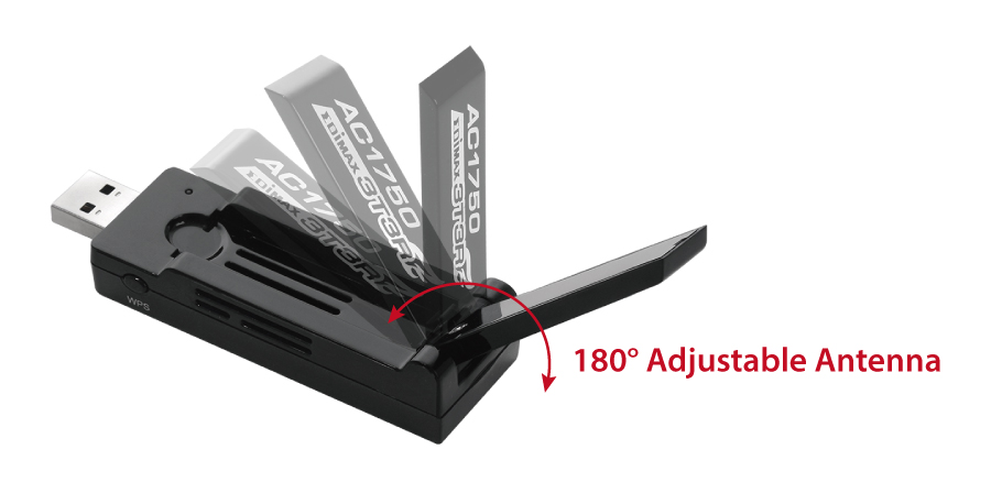 EDIMAX - Wireless Adapters - AC1750 - AC1750 Dual-Band Wi-Fi USB