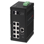 Edimax Pro Industrial Switch IGS-5208 for Harsh Environment in IIoT and Smart City, Manufacturing, Automotive