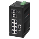 Edimax Pro Industrial Switch IGS-5408P for Harsh Environment in IIoT and Smart City, Manufacturing, Automotive