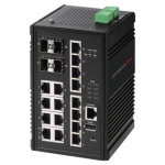 Edimax Pro Industrial Switch IGS-5416P for Harsh Environment in IIoT and Smart City, Manufacturing, Automotive