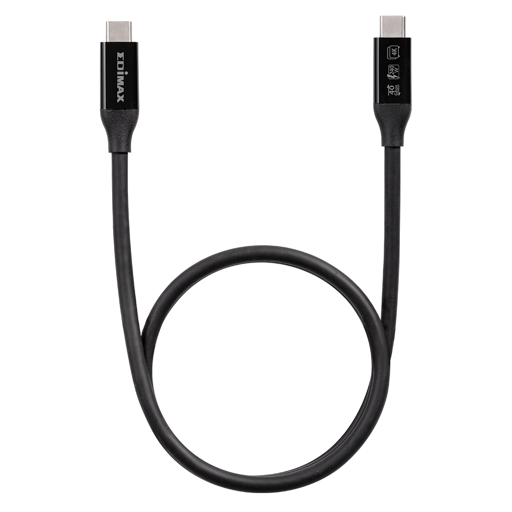 40Gbps USB4 Thunderbolt 3 Cable (USB-C to USB-C) - EDIMAX